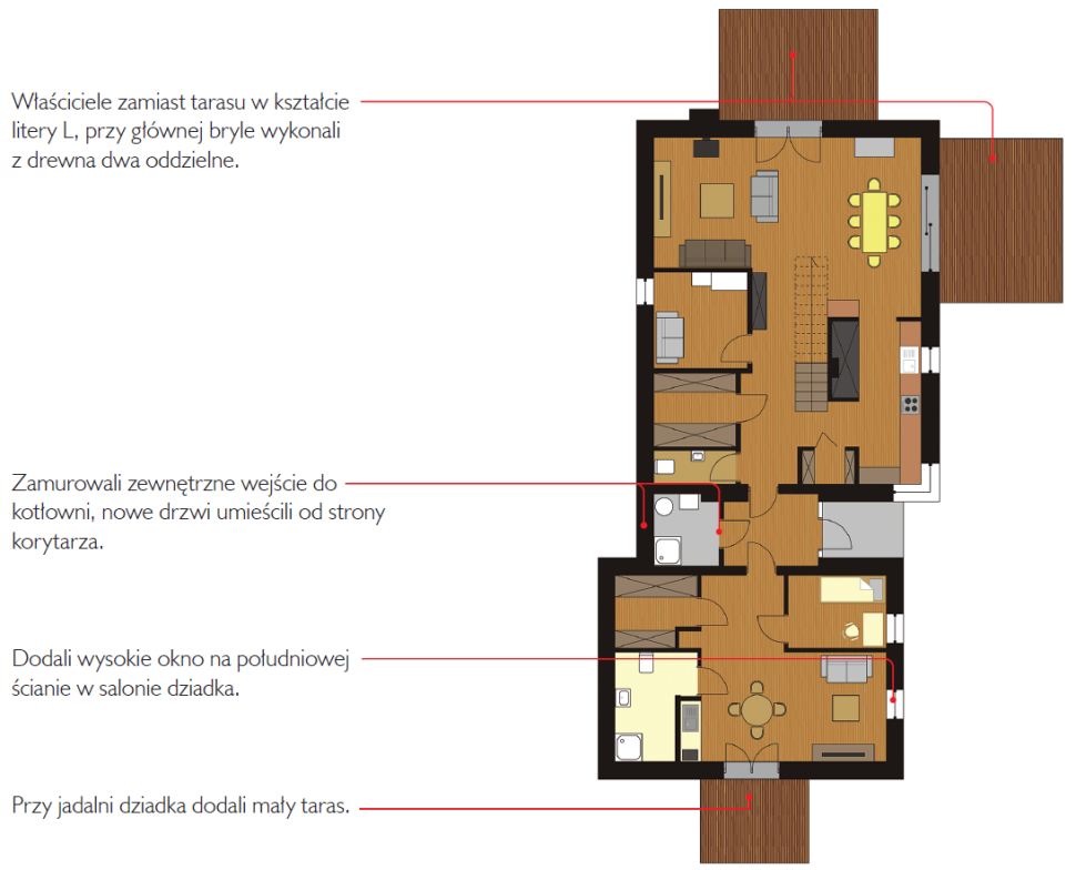 Rzut parteru po zmianach