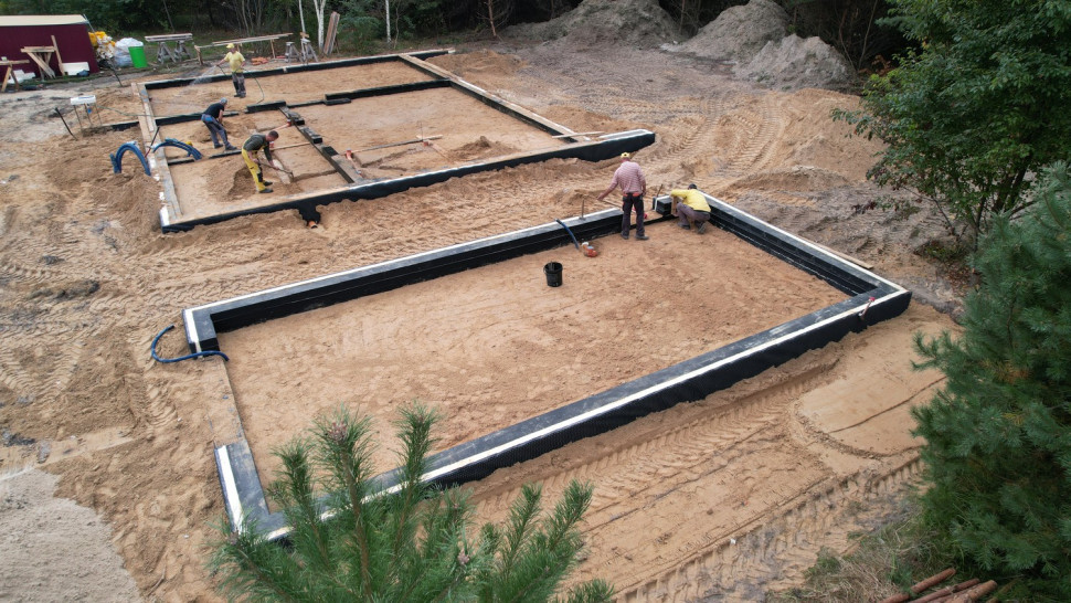 Budowa z bloczków betonu komórkowego SOLBET