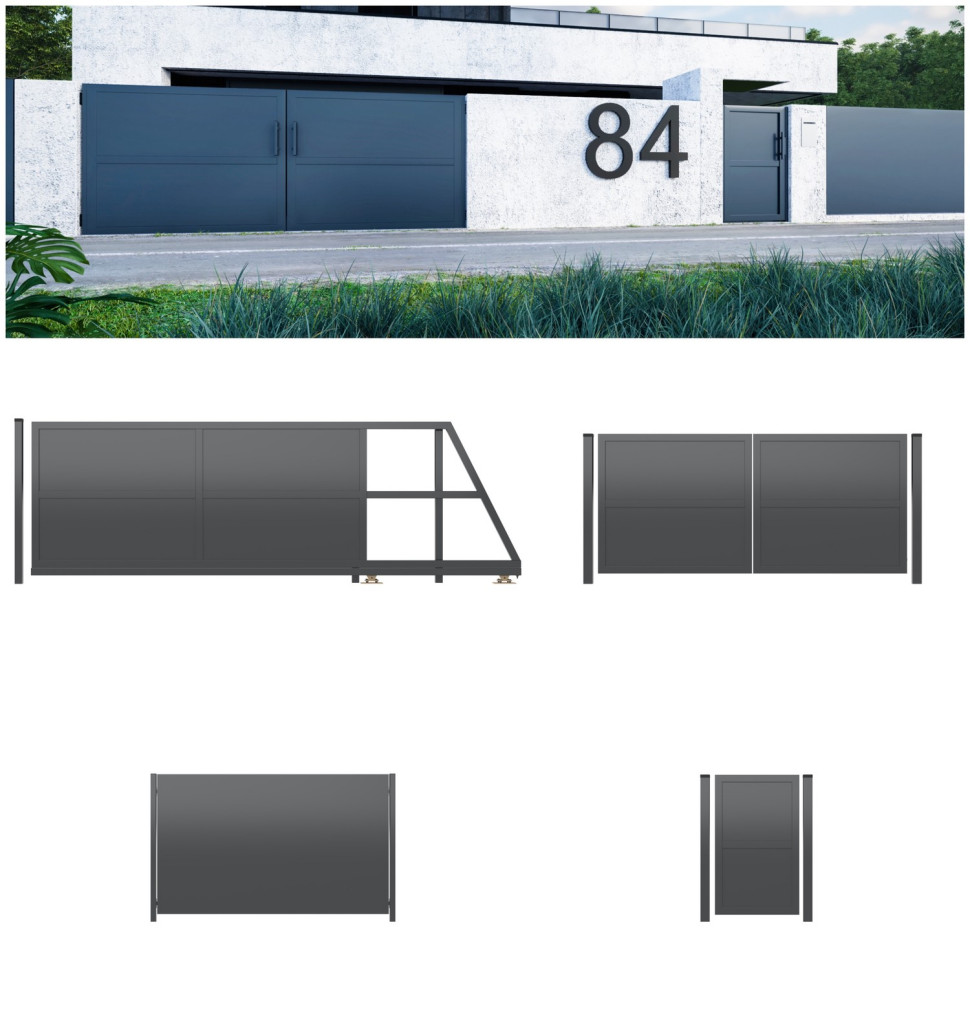 Model ogrodzenia PB003. Fot. Konsport