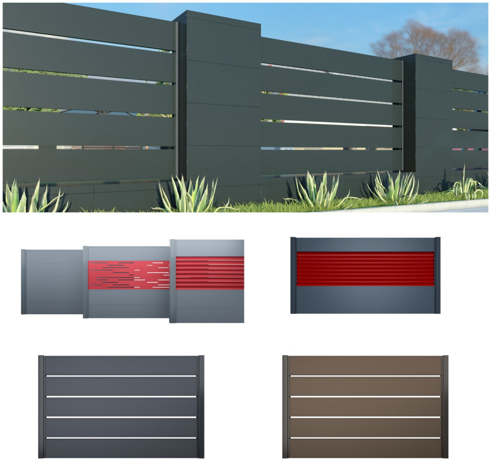 Ogrodzenie modułowe P302