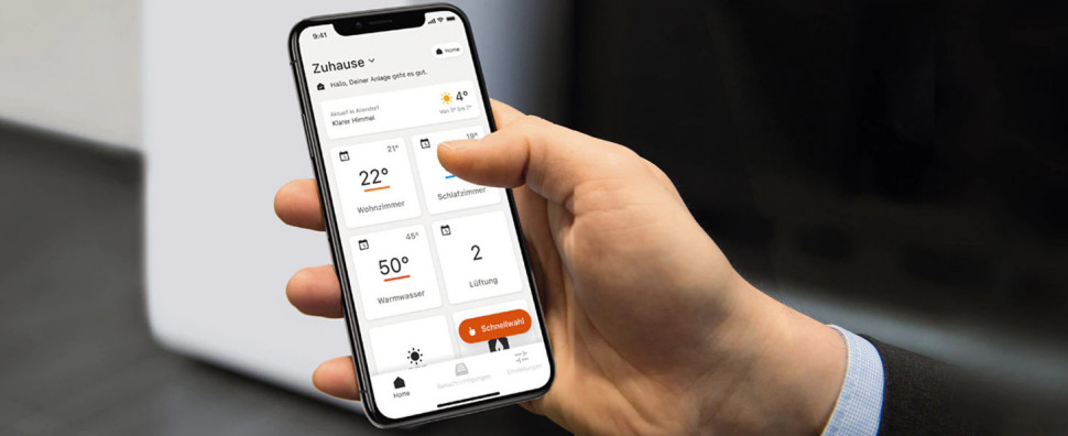 Podgląd aplikacja mobilnej ViCare