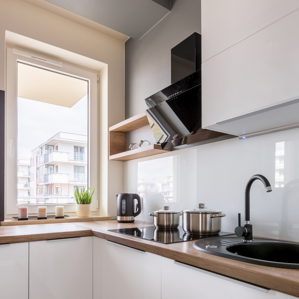 Mała kuchnia w bloku