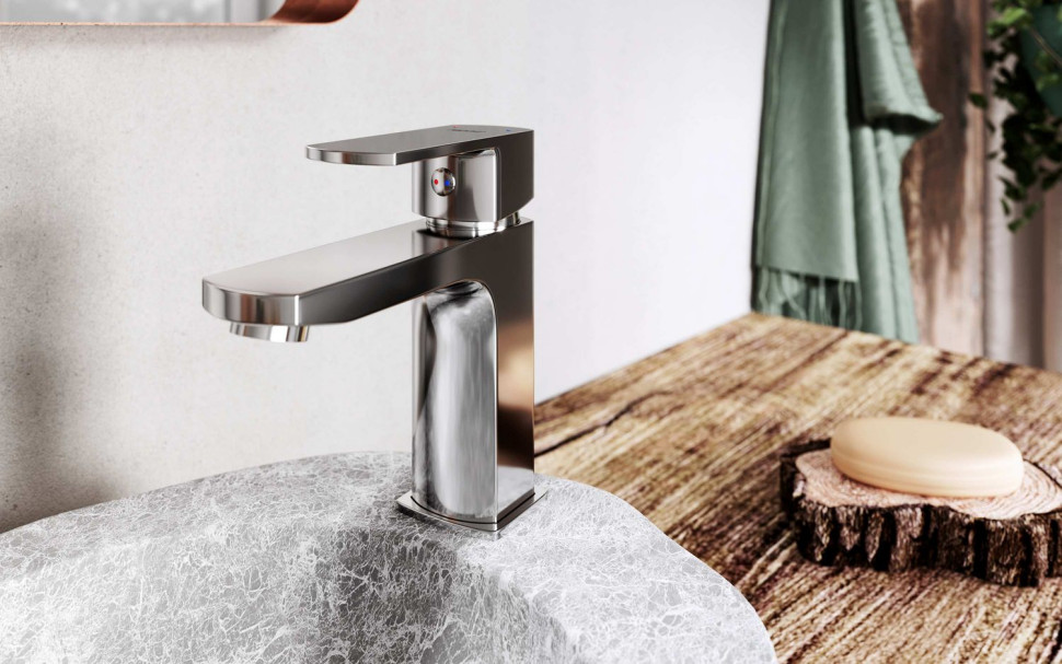 Alba VerdeLine - bateria umywalkowa stojąca