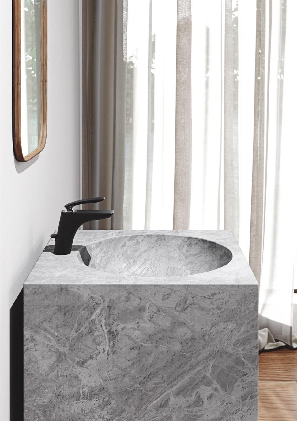 Bateria umywalkowa Kludi Balance Black