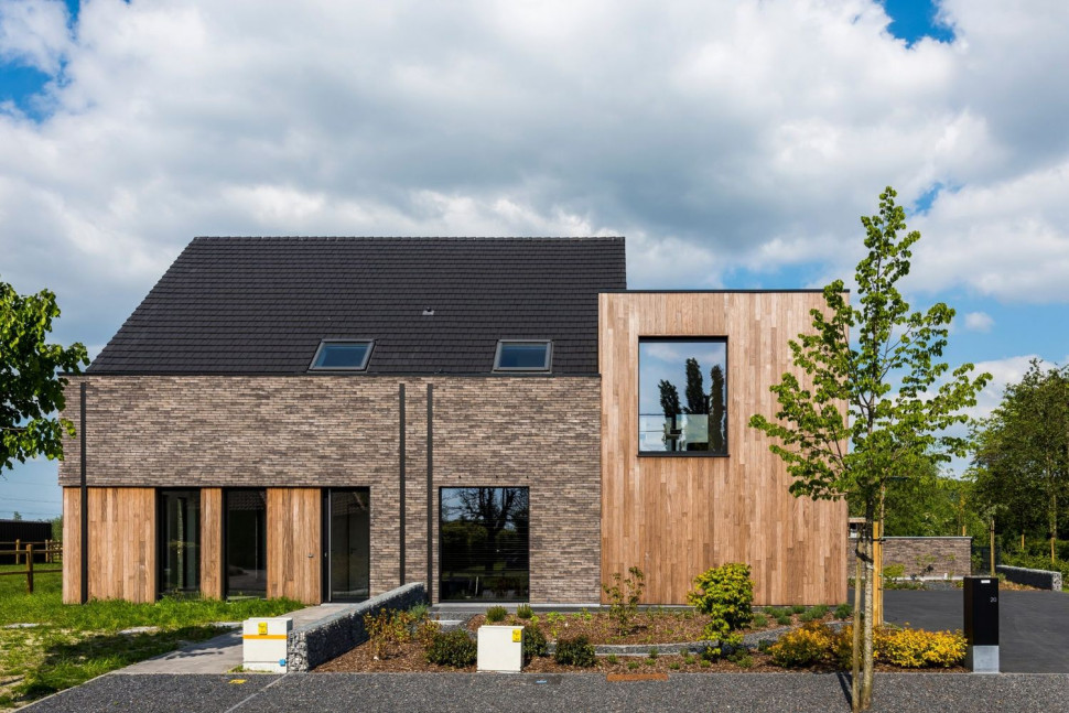 Terca Iluzo szaro-grafitowa, arch. Architectenbureau bvba, Jurgen Van