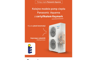 Kolejne modele pomp ciepła Panasonic Aquarea z certyfikatem Keymark
