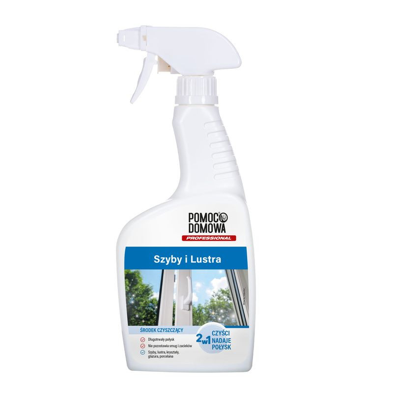 Środek do czyszczenia szyb i luster marki Pomoc Domowa Professional