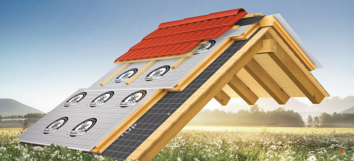 Montaż izolacji dachowej w jednym cyklu roboczym? To możliwe z BauderECO S!