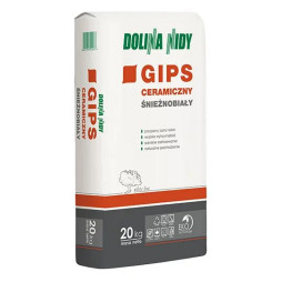 Gips ceramiczny śnieżnobiały