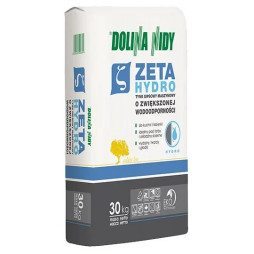 Zeta Hydro tynk gipsowy maszynowy o zwiększonej wodoodporności