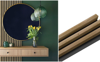Kolekcja lameli ściennych LINEA SLIM od STEGU
