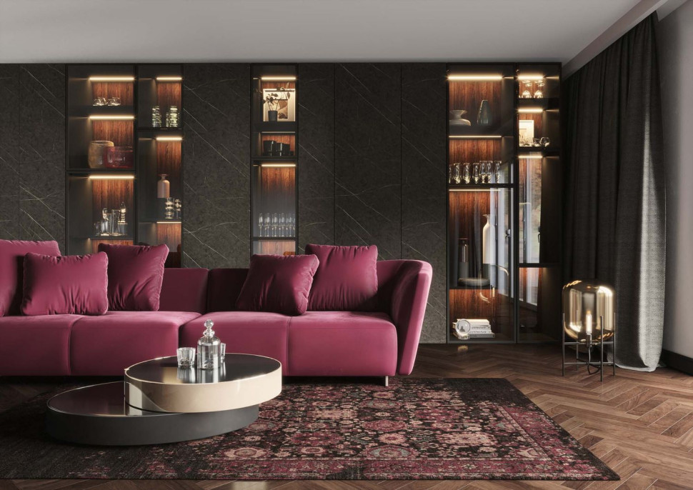 Zabudowa Opal Dark marki Komandor