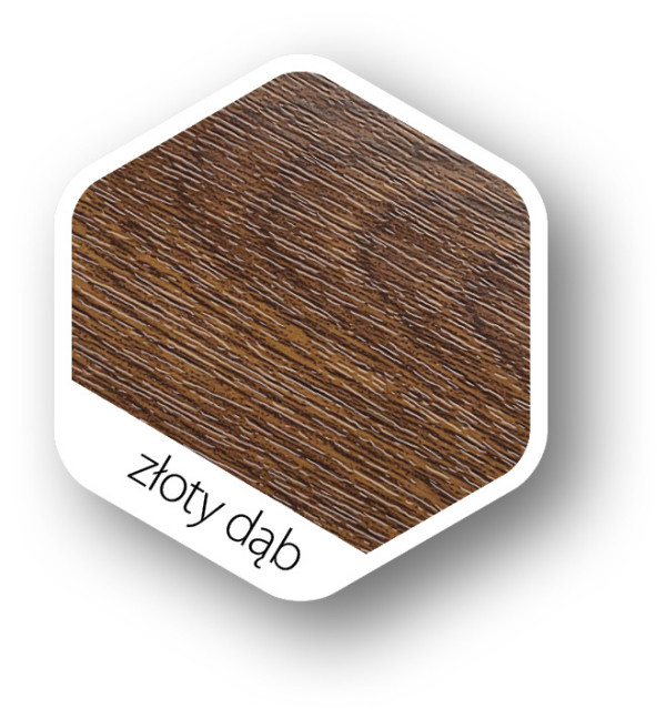 Okleina w kolorze złotego dębu