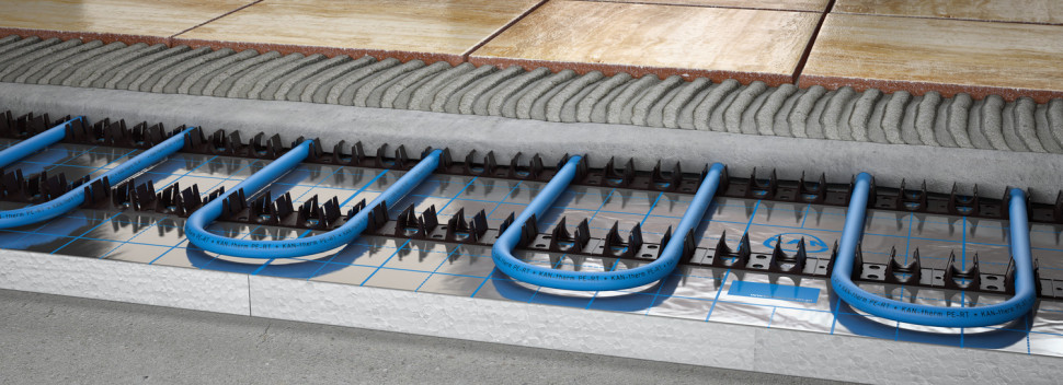 Ogrzewanie podłogowe KAN-Therm Rail
