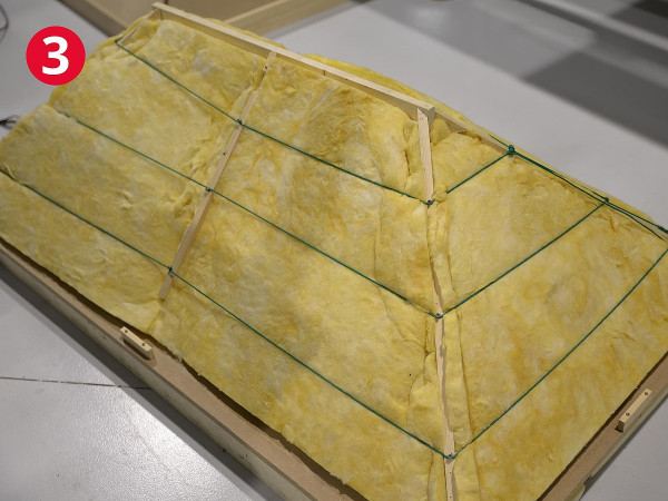 Izolacja wykonana z wełny mineralnej