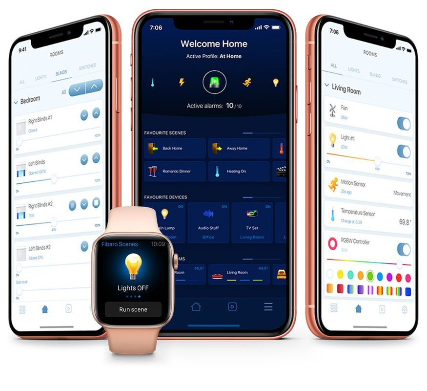 Aplikacja FIBARO Home Center 
