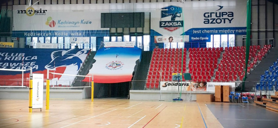 Powłoka Pure Air na stadionie klubu ZAKSA