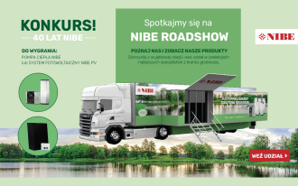 NIBE świętuje 40 lat produkcji pomp ciepła! Rusza w trasę ROADSHOW i ogłasza KONKURS