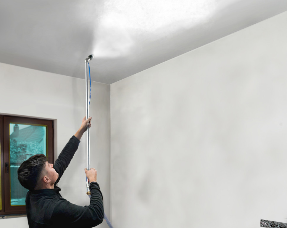 Natryskowe kładzenie gładzi