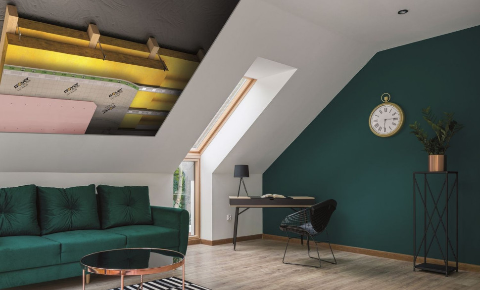 Odpowiednio zaizolowane poddasze