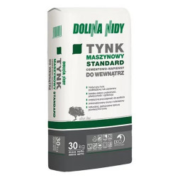 Tynk cementowo-wapienny maszynowy standard do wewnątrz