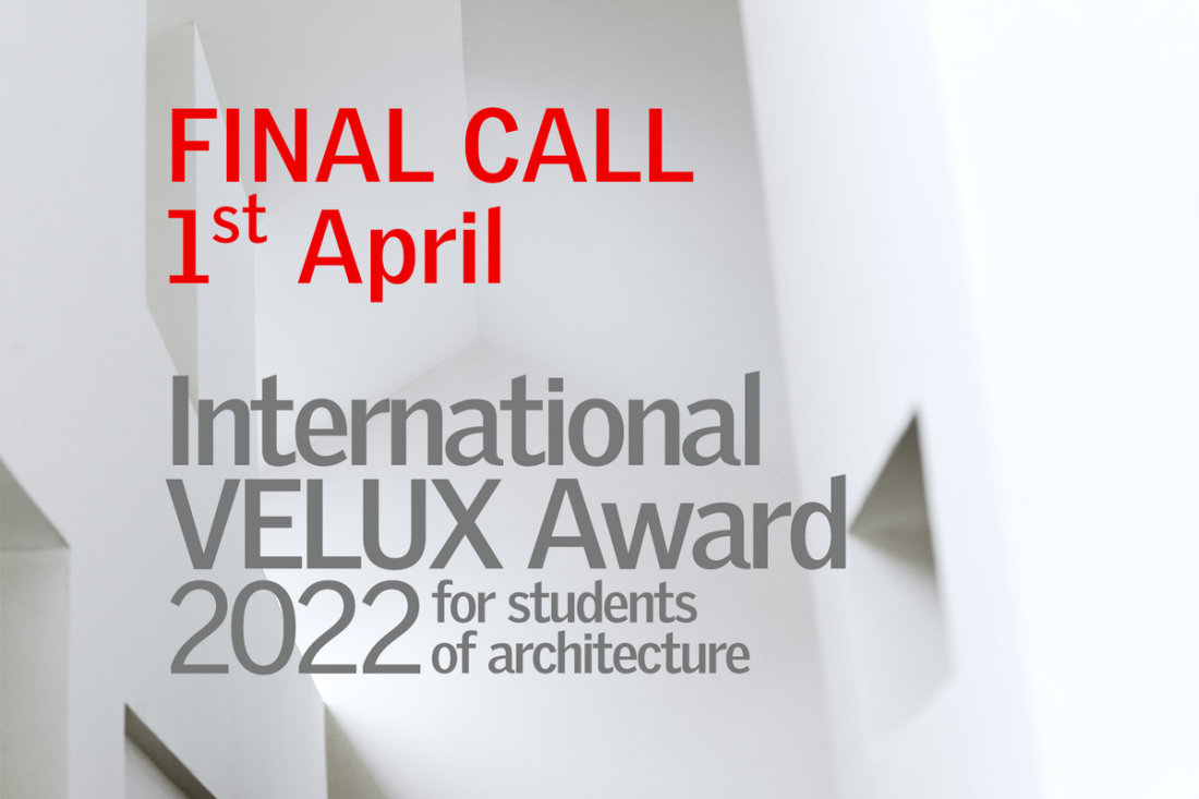 Ostatnie dwa tygodnie na rejestrację w konkursie International VELUX Award 2022