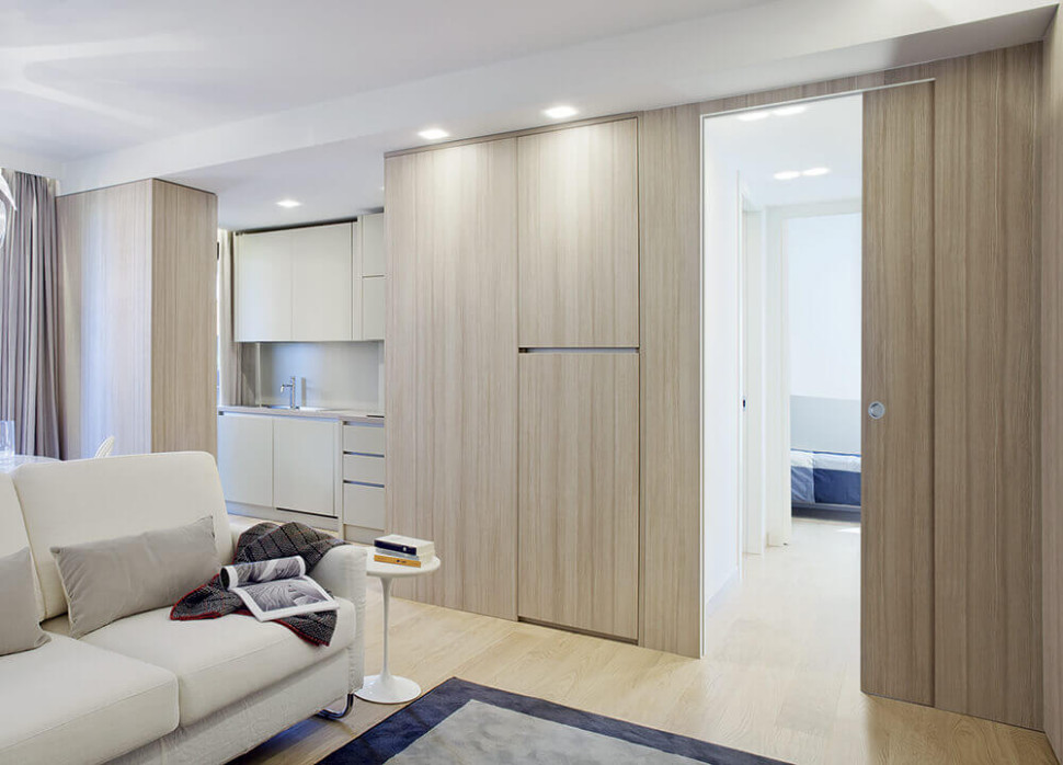 Kaseta Syntesis® Line zamontowana w salonie