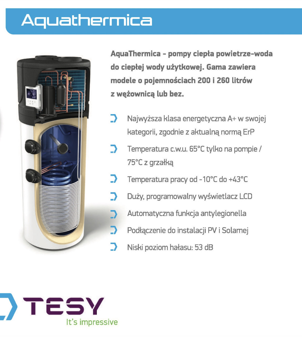 AquaThermica - pompa ciepła powietrze-woda