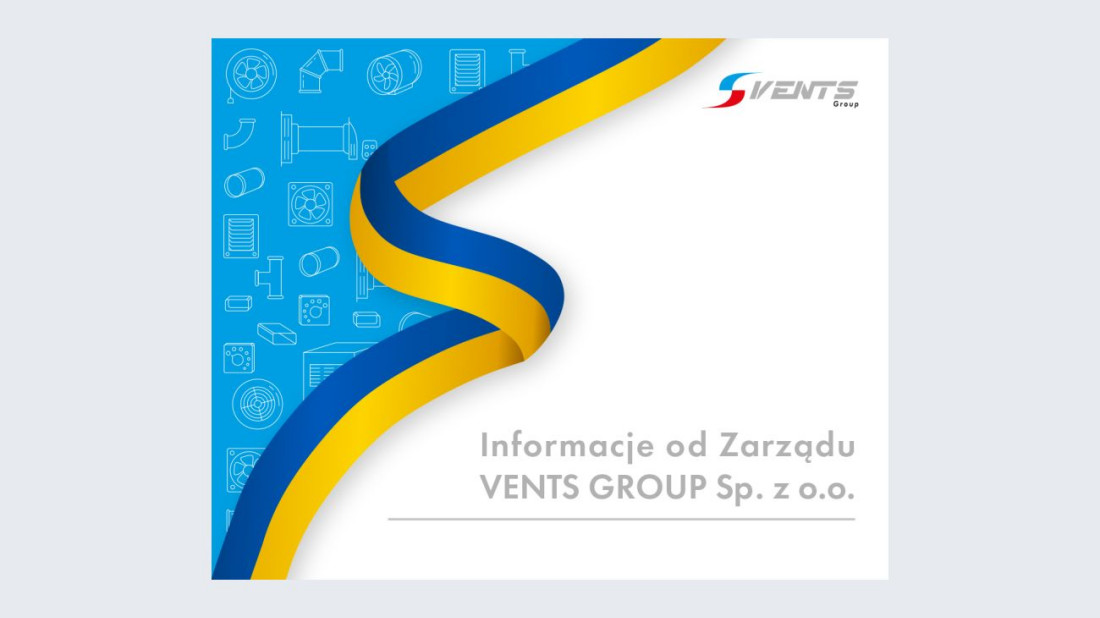 VENTS GROUP Sp. z o.o. razem z Ukrainą