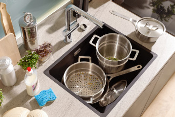 Maris - pojemne jednokomorowe zlewozmywaki