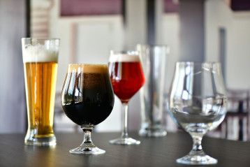 Kieliszki do piwa ciemnego Elite 