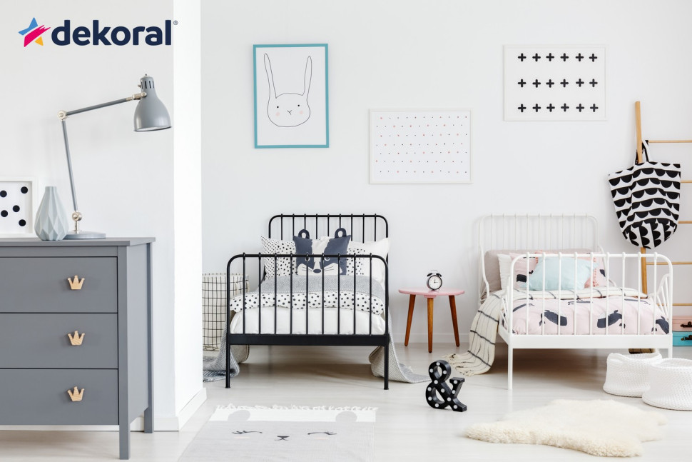 Ściany pomalowane farbą Dekoral Perfect