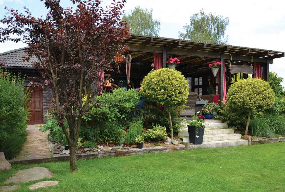 Taras o powierzchni 40 m2