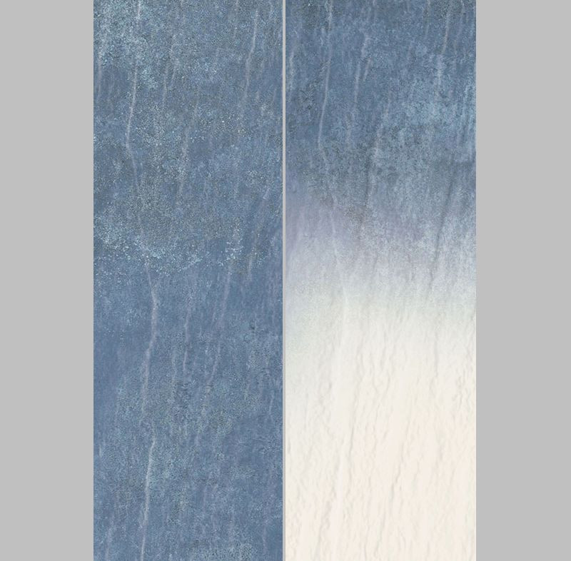 Płytki z kolekcji Nightwish Navy Blue. fot. Ceramika Paradyż