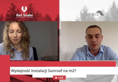 SunRoof gwarantuje najwyższą wydajność energetyczną na m2!