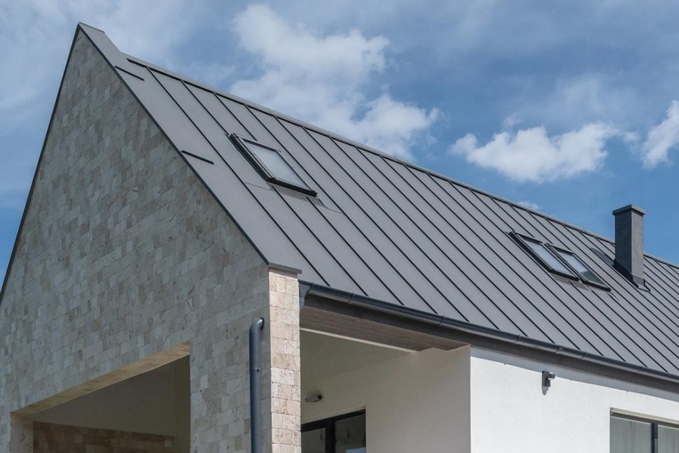 Panel dachowy na rąbek