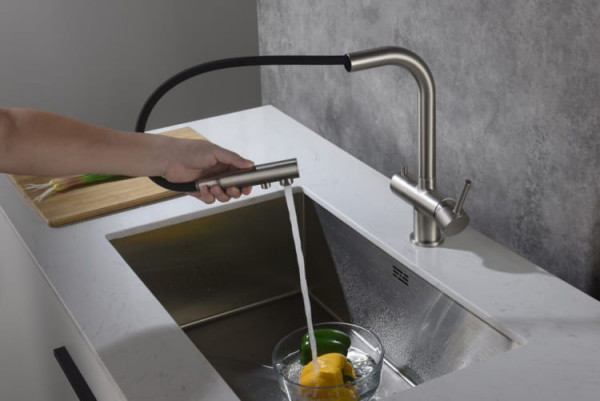 Kran Trójdrożny Apala Stal