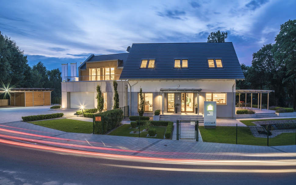 Dom z prefabrykatów drewnianych