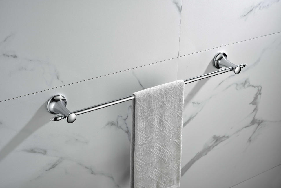 Wieszak na ręczniki pojedynczy 600 mm z serii Retro. fot. Ferro