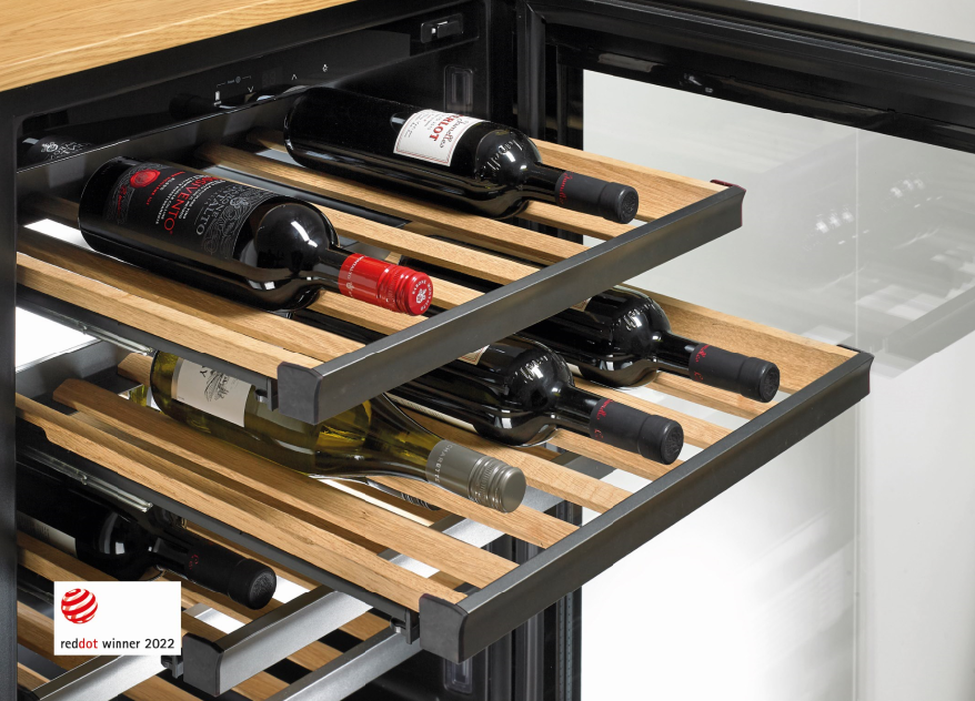 Dzięki zastosowaniu prowadnicy Quadro Compact szuflady można przesuwać delikatnie i bez wstrząsów