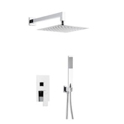 LOGON CHROM zestaw natryskowy podtynkowy z baterią 3 funkcyjną