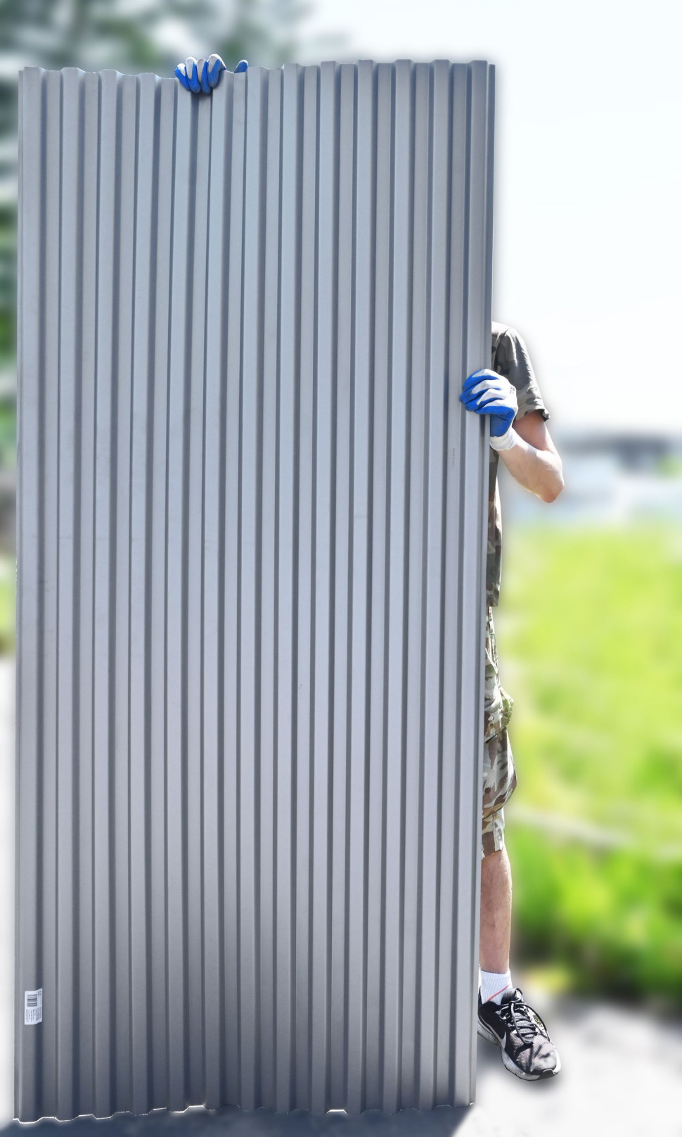 Trapezowa płyta metaliczna WS-P. fot. Robelit