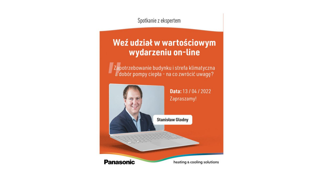 Zapotrzebowanie budynku i strefa klimatyczna a dobór pompy ciepła - na co zwrócić uwagę? Webinar Panasonic