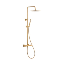 MOZA GOLD deszczownia z baterią termostatyczną