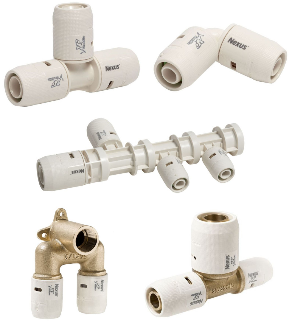 Złączki SharkBite Nexus. fot. John Guest