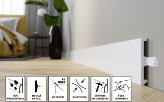 Listwy przypodłogowe STIQ - piękne, uniwersalne i w duchu zero waste