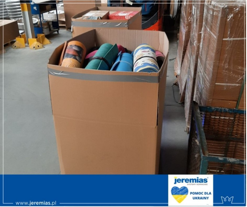 Dary dla potrzebujących od firmy Jeremias