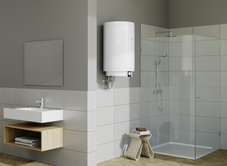 Wiszący ogrzewacz pojemnościowy PSH 80 Trend. fot. STIEBEL ELTRON