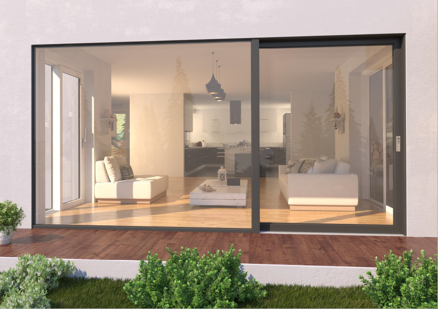Drzwi tarasowe podnoszono-przesuwne vetrexMotion max. Fot. Vetrex