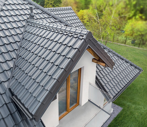 Gotowe obróbki blacharskie - wiatrownica, gąsior